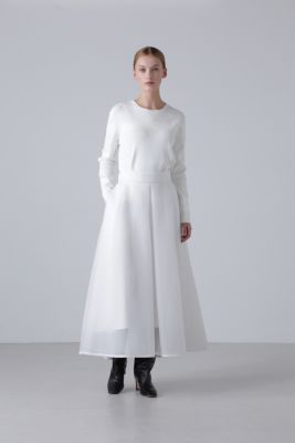 ADORE(アドーア)の◇シアーメッシュラッセルスカート通販 eclat  