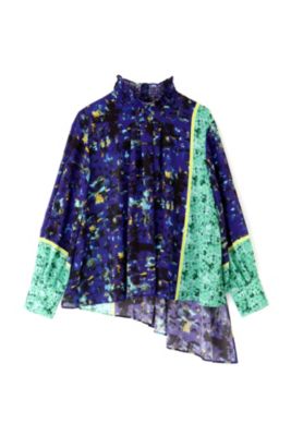ADORE(アドーア)の◇スキージーアートプリントブラウス通販