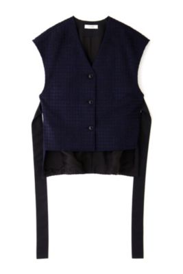 　◆ジオメトリックジャガードブラウス