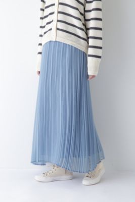 マーガレットハウエル ウール アコーディオン プリーツスカート 黒 Ⅱ