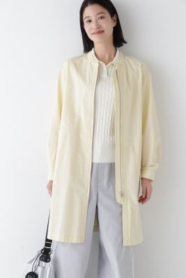 集英社HAPPY PLUS STOREhuman woman（ヒューマン　ウーマン）/◆コットンナイロンダンプスタンドカラーコート