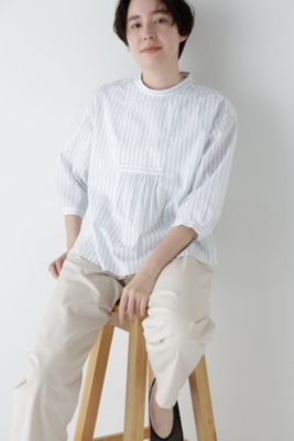 human woman / ヒューマンウーマン ◆ドビーストライプブラウス 楽天市場】【SALE／60%OFF】◇ドビーストライプブラウス human