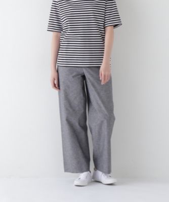 human woman(ヒューマン ウーマン)の◇綿麻シャンブレーセミワイド