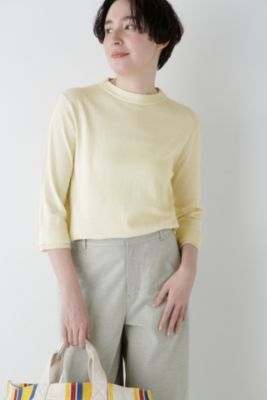 　◆コットン混ＵＶカットモックネックプルオーバー