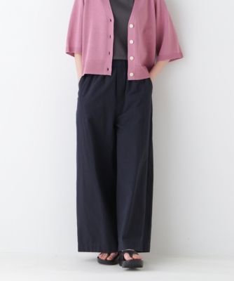 ヒューマンウーマン（human woman）/◆コットンリネンウェザー近江晒シェフパンツ human woman(ヒューマン ウーマン)の◇コットンリネンウェザー近江晒