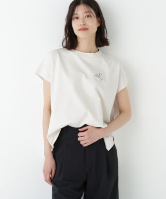 human woman / ヒューマンウーマン ◆サークルロゴＴシャツ human woman(ヒューマン ウーマン)の◇サークルロゴTシャツ通販