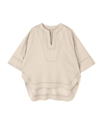 アドーア　ADORE リネンボートネックブラウス　リネン　ボーダー　ラメ　M アドーア ADORE リネンボートネックブラウス リネン ボーダー