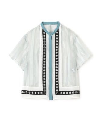 ADORE(アドーア)の◇シアーストライプブラウス通販 | 集英社