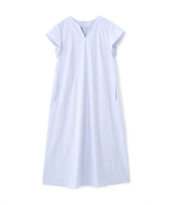 ADORE タフタフレンチスリーブワンピース 黒 コットン 日本製 38