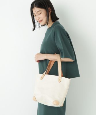 集英社HAPPY PLUS STOREhuman woman（ヒューマン　ウーマン）/＜倉敷帆布コラボ＞６号帆布トートバッグ