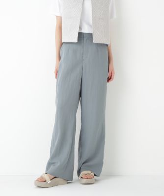 　◆脇タブ付きすっきりセミワイドパンツ