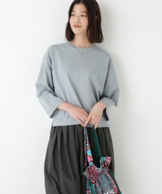 human woman(ヒューマン ウーマン)の◇オーガニックコットン混プレー