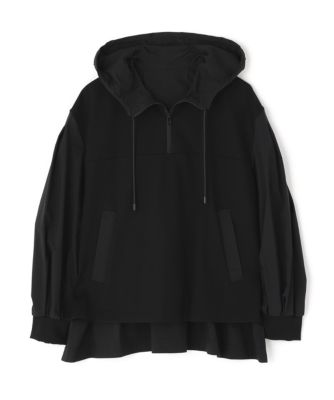 ★一度のみ使用★ADORE アドーア クリアストレッチブルゾン ブラック ADORE(アドーア)のコンパクトポンチカットソー通販 eclat