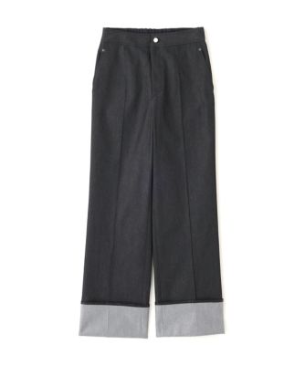 　デニムライクストレッチパンツ