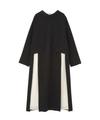 　◆バイカラープリーツワンピース