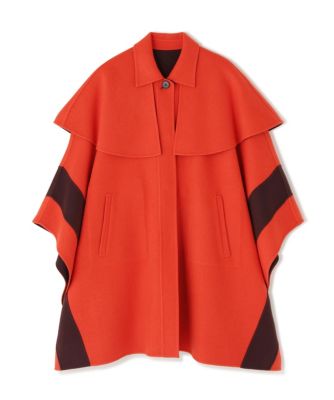 美品ADOREリバーシブルコートポンチョ カシミヤ混2TONEリバーコート | ADORE（アドーア