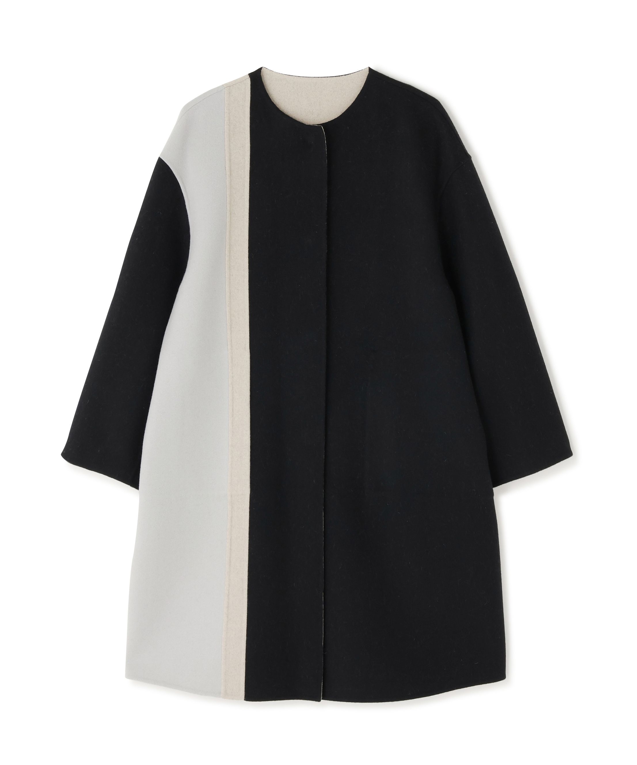 ADORE(アドーア)/◆Ｃａ混２ＴＯＮＥリバーノーカラーコート