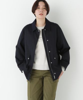 　◆コットンツイルストレッチブルゾン