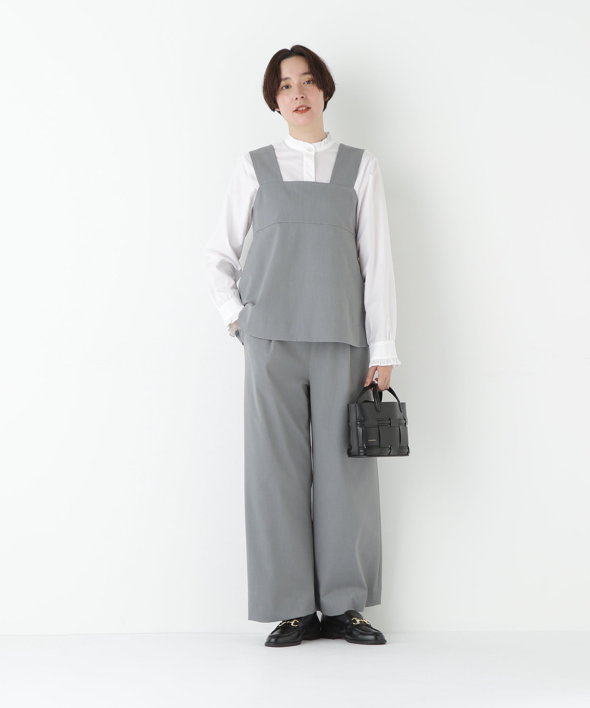 human woman(ヒューマン　ウーマン)/◆ストレッチビスチェセットアップ