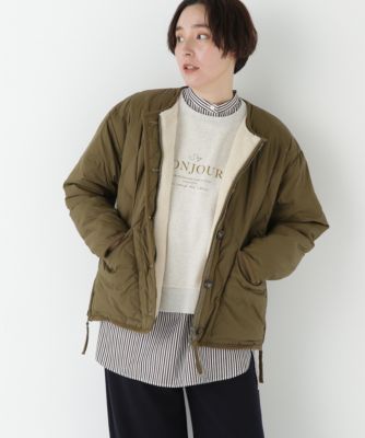 　◆リバーシブルボアダウンブルゾン