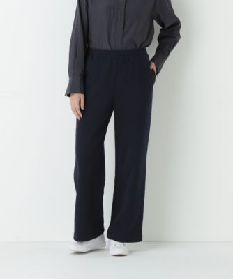 　裏毛ストレートパンツ