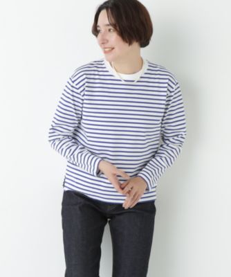 　ボーダーロングスリーブＴシャツ