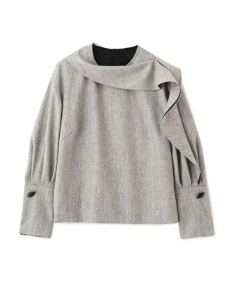 　◆トップヘリンボーンブラウス