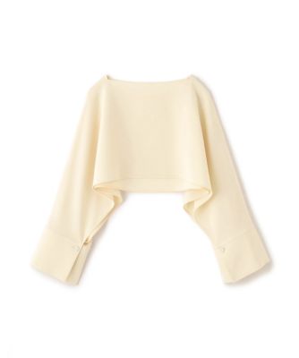 　◆シルキーダブルクロスブラウス