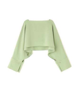 　◆シルキーダブルクロスブラウス