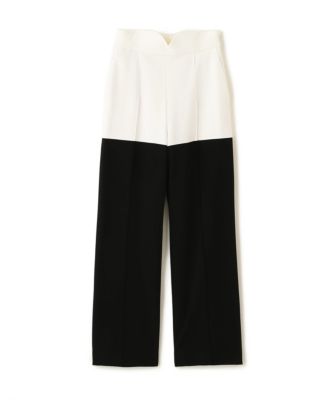 　◆バイカラーＷクロスパンツ