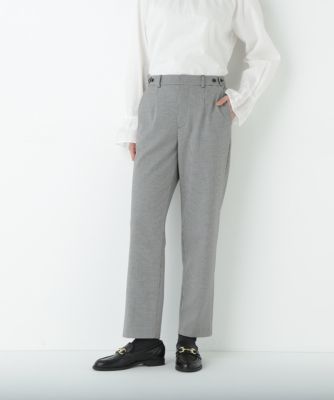 　裏起毛ストレートパンツ