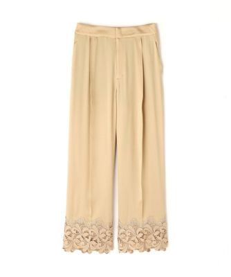 　ブライトサテンパンツ