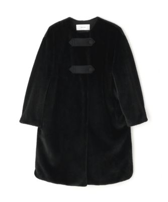 　ファーコンビダウンコート