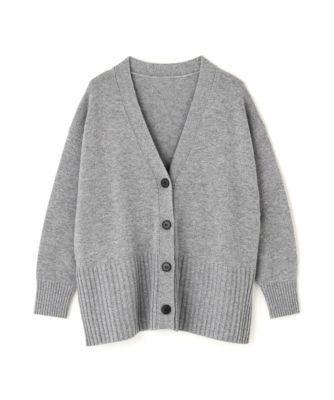 　ウールカシミヤニットカーデ