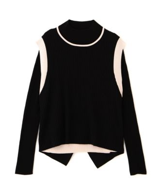 　レイヤードニット