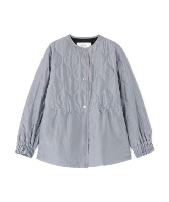 　シアーキルティングコート