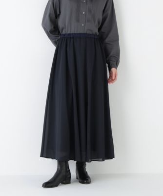 　◆オーガンジートリコットギャザースカート