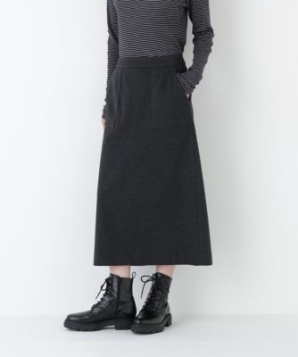 　◆ニードルパンチプルオーバースカート