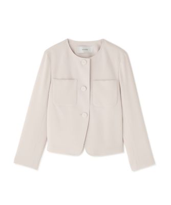 　◆ストレッチジョーゼットジャケット