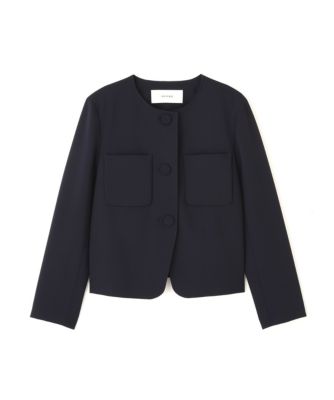 Adore ジョーゼットジャケット 紺　Mサイズ Adore ジョーゼットジャケット 紺Mサイズ