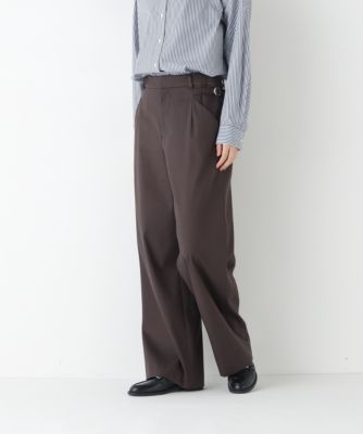 ヒューマンウーマン（human woman）/◆ＯＧダブルクロスセミワイドパンツ human woman(ヒューマン ウーマン)の◇OGダブルクロスセミワイド