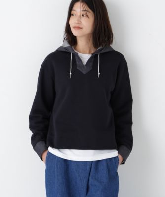 　◆デニムドッキングフーディープルオーバー