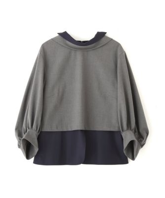 　◆レイヤードカラーブラウス