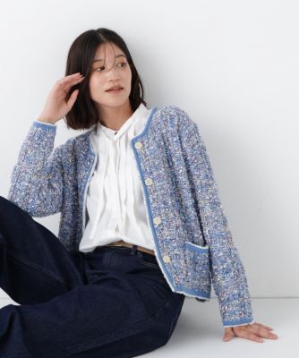 　◆ツィードニットＪＫ