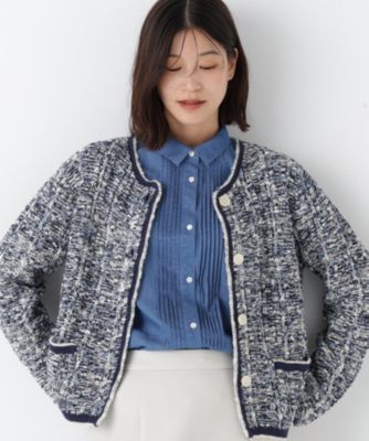 　◆ツィードニットＪＫ