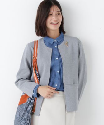 　◆コットンスムースジップアップＪＫ