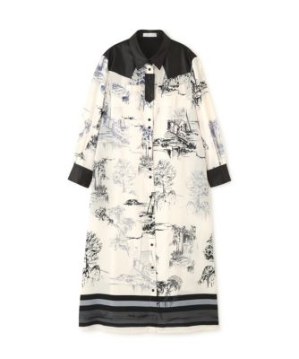 　サウダージプリントワンピース