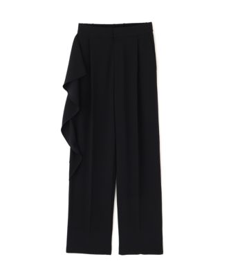 　バックサテンジョーゼットパンツ