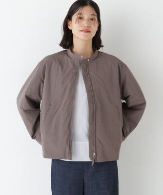 　◆弱撥水タフタ中綿入りブルゾン