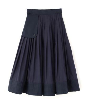 パウダータフタスカート